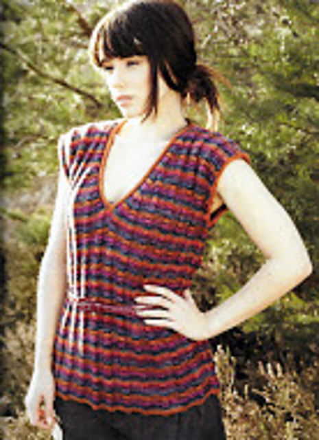 K'acha ribbed, sleeveless tank top