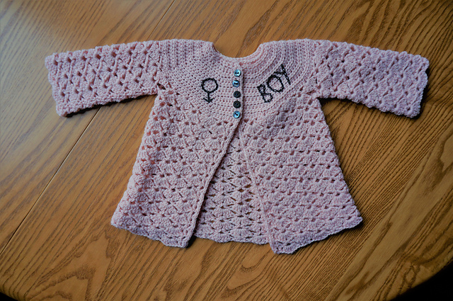 Pink Cardigan