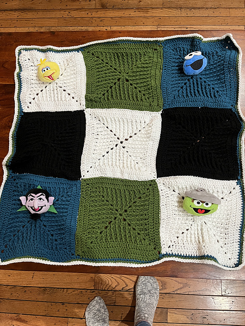 Sesame Street Blanket