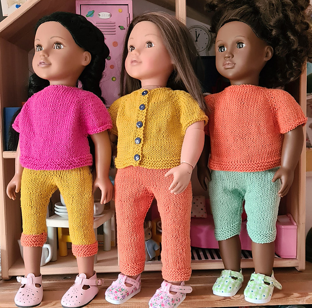 18 inch Child Doll Summer Top