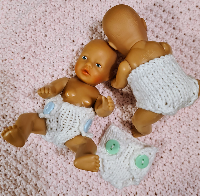 11cm Baby Doll Nappy