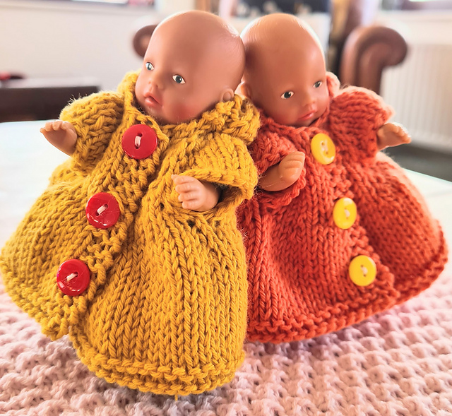 11cm Baby Doll Coat