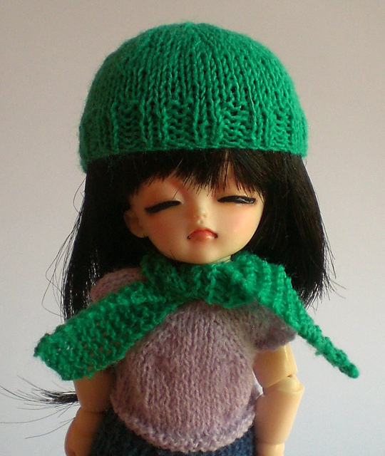 Hat & Scarf for Lati Yellow or Pukifee