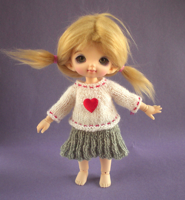 Pleated Skirt for Lati Yellow or Pukifee