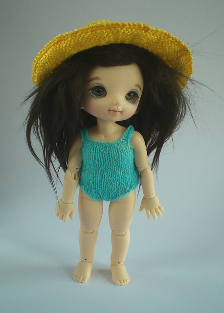 Sun Hat for Pukifee & Lati Yellow