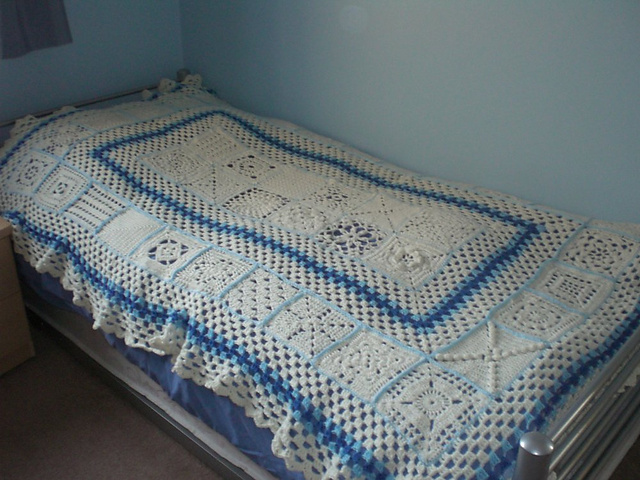 Big Blue Throw
