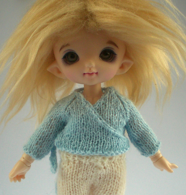 Wrap Cardigan for Pukifee or Lati Yellow