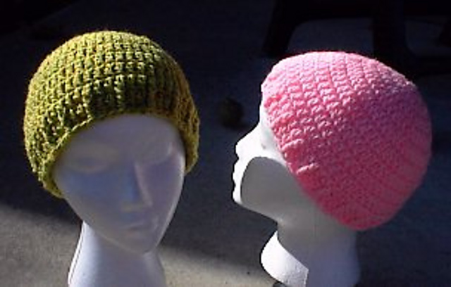 Easy Double Crochet Cap