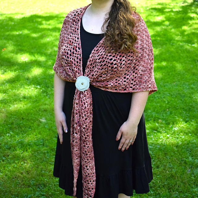 English Rose Shawl