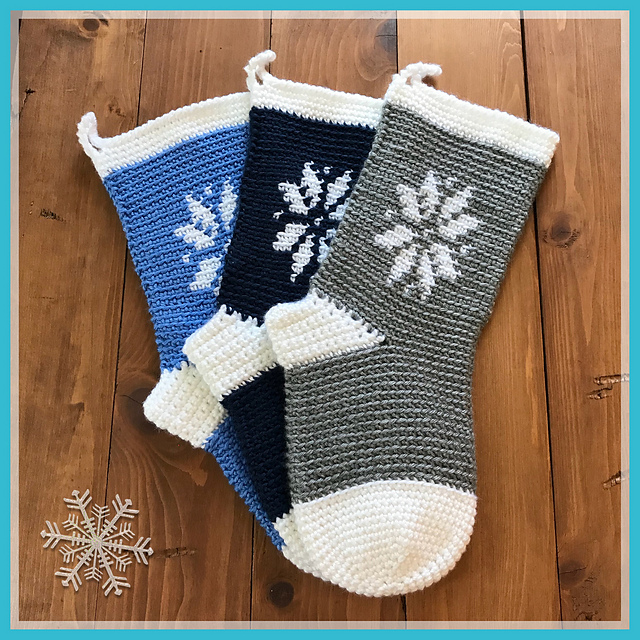Wintertime Christmas Stocking