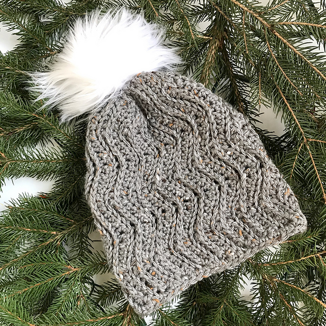 Arctic Waves Beanie & Messy Bun Hat