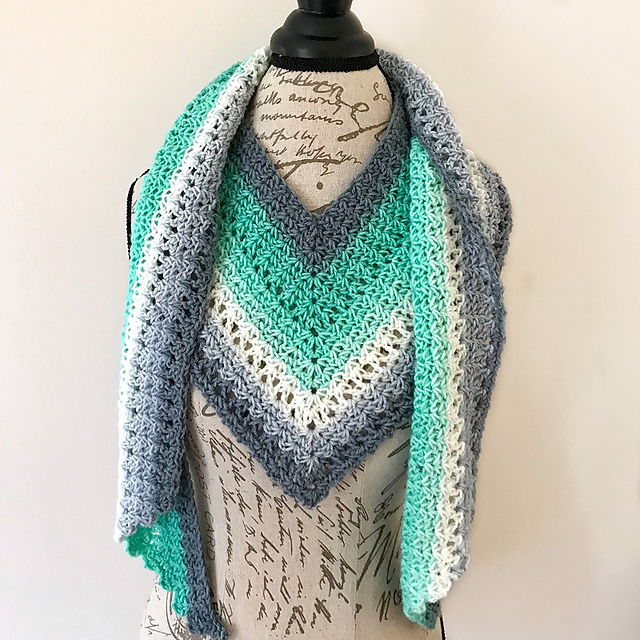 Glacial Peak V Scarf