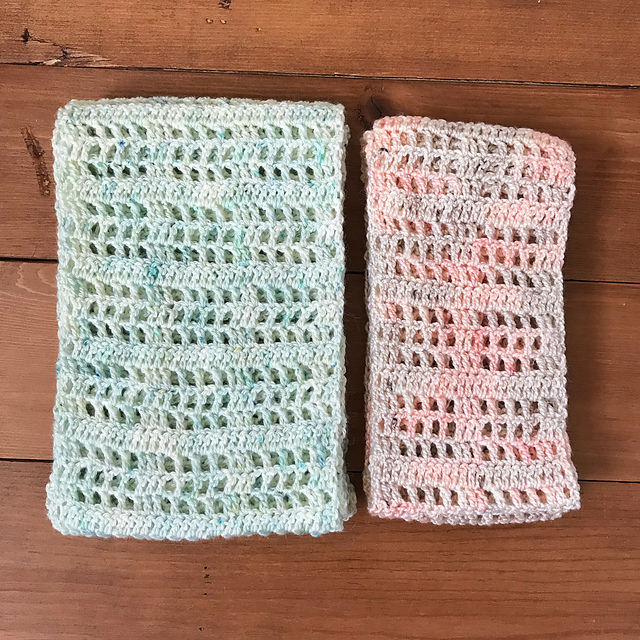 Crystal Creek Lattice Scarf