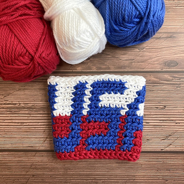 USA Patriotic Cup Cozy