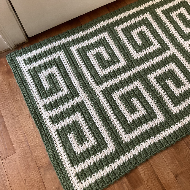 Geometric Accent Rug