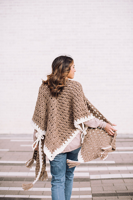 Toffee Tassel Shawl