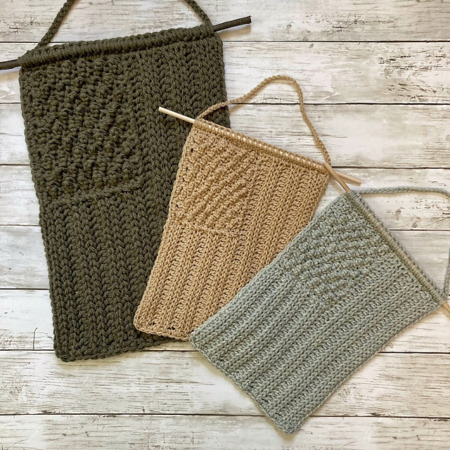 Textured USA Flag Wall Hanging