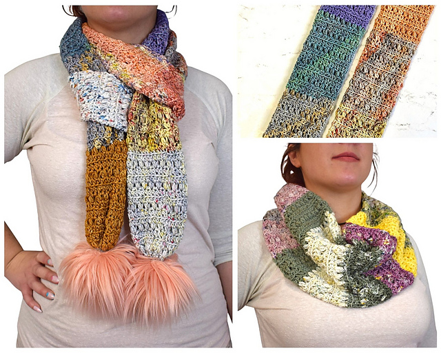 Eternal Dawn Advent Scarf & Cowl
