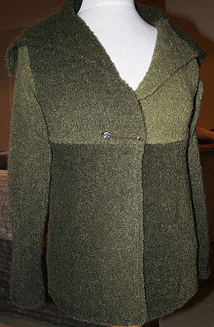 Wide-Collar Jacket