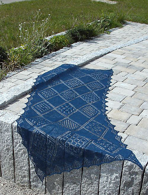 Patchwork Lace Stole