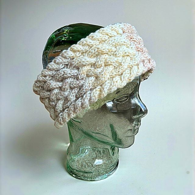 Cable Headband Ear Warmer