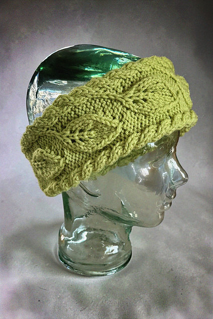 Autumn Leaf Winter Headband