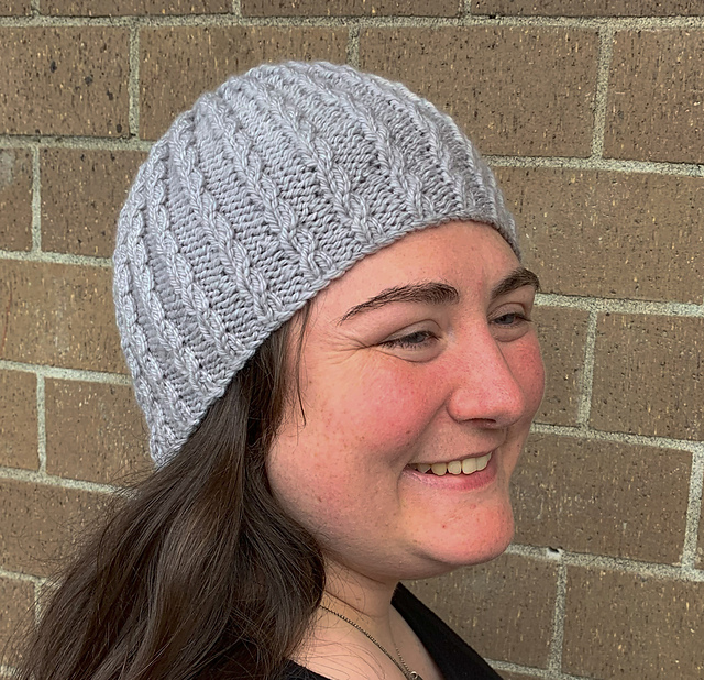 Woodard Bay Hat in Aran Weight Yarn