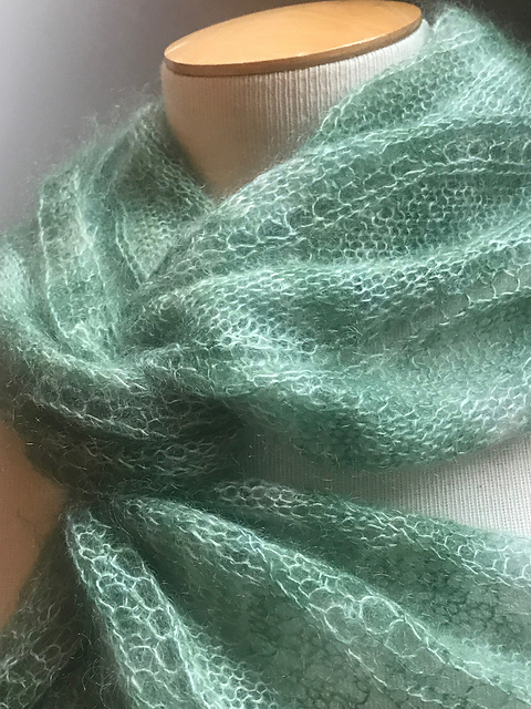Ebb and Flow Scarf and Shawl