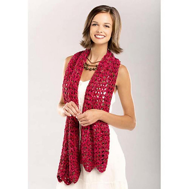 Rippled Scarf