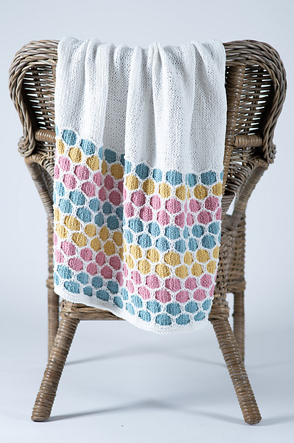 Isabella Bubble Knit Blanket