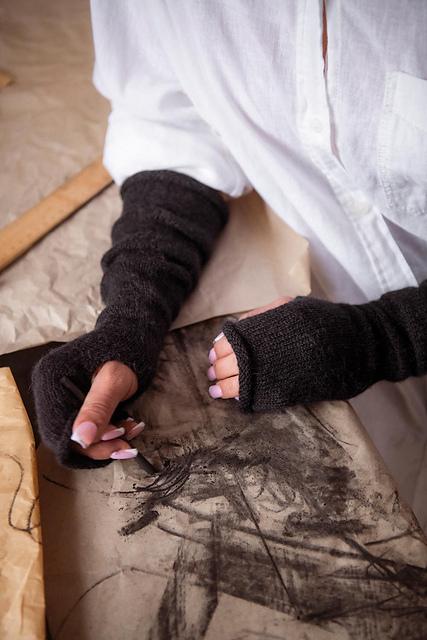 Spätis - fingerless mittens