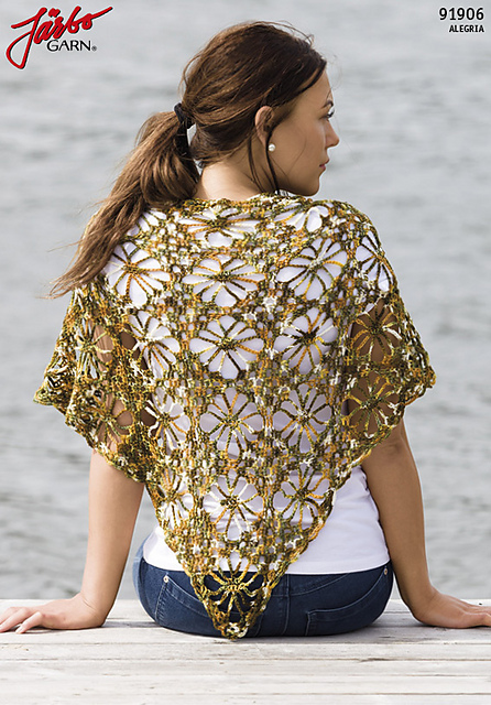 91906 Spider Shawl | SPINDELMÖNSTRAD