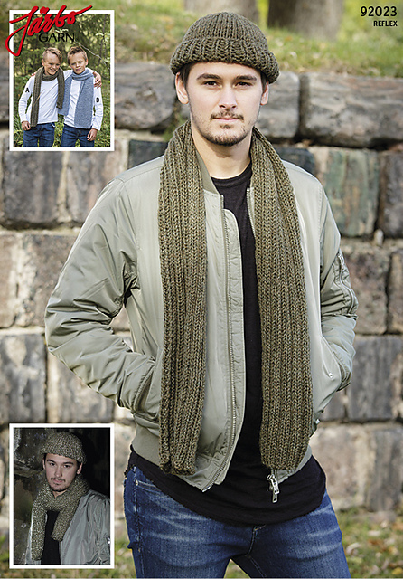 Hat with matching scarf