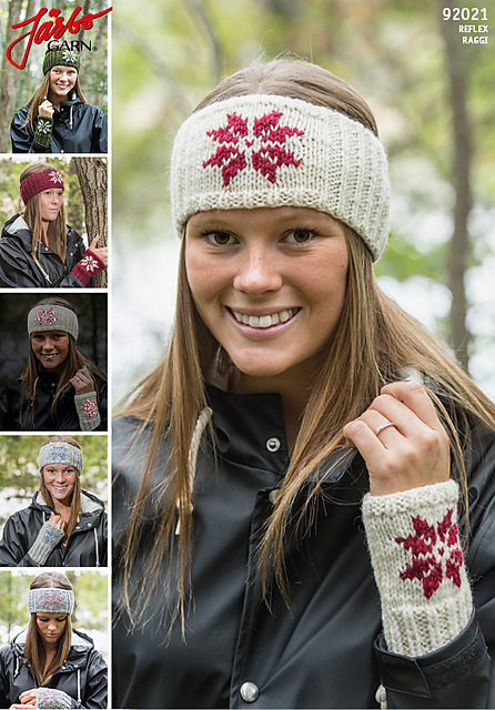 92021 Headband and half mittens