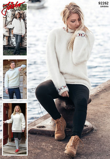 Lovikkatröja till hela familjen