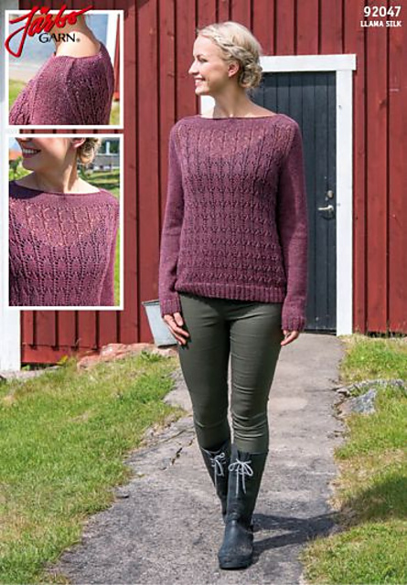 92047. ’CHERRY’ – DAMTRÖJA MED MÖNSTER