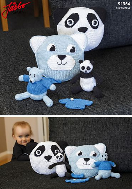 91964. PANDA, NALLE OCH KUDDAR