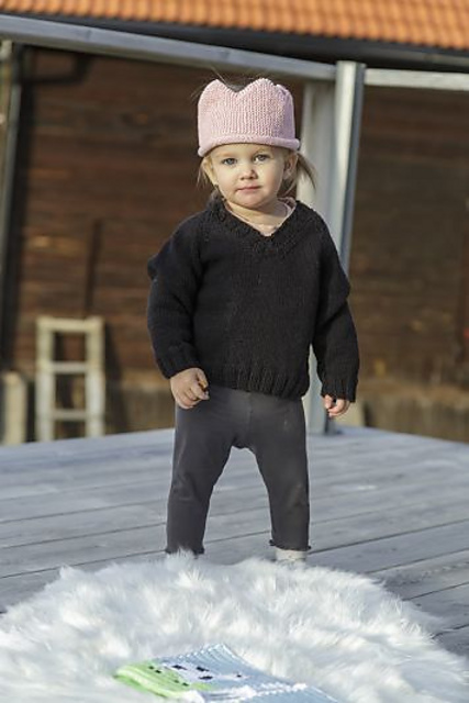 91932. KRONA & BASPLAGG MED RAGLAN TILL BABY