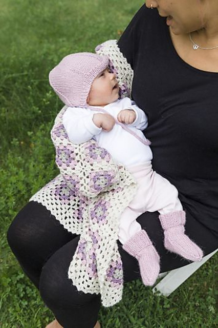 91744. BABYSOCKOR MED MATCHANDE MÖSSA
