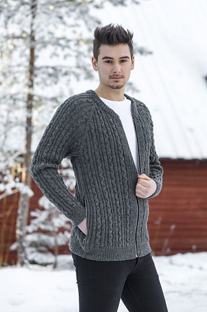91685. HERRJACKA MED DRAGKEDJA
