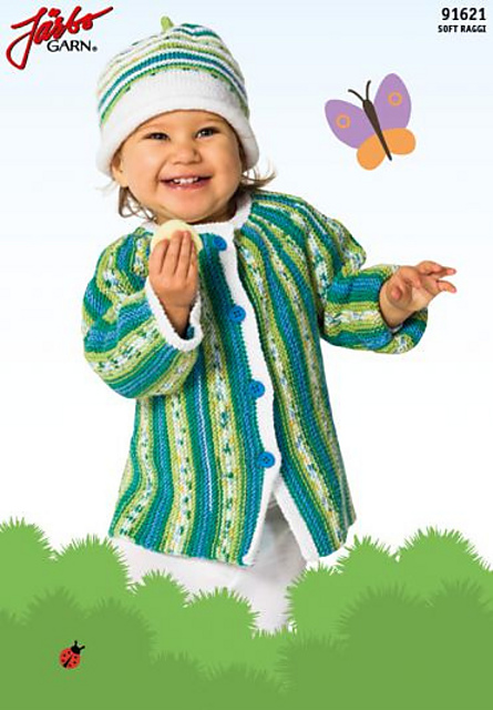 91621. BABYKOFTA MED TUFF MÖSSA
