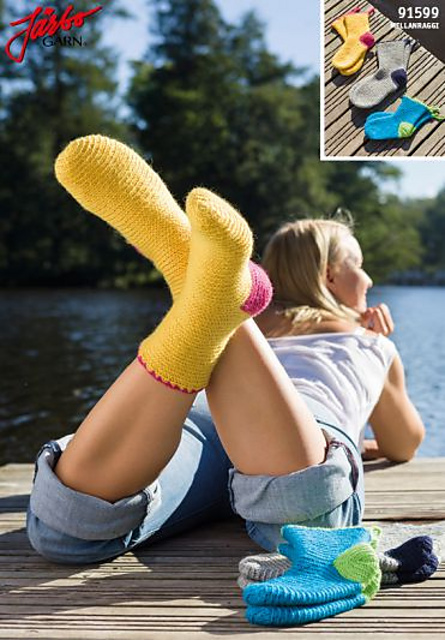 91599. SOCKOR I VIRKAD NÅLBINDNING