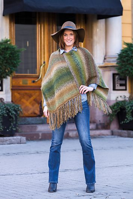 91579. PONCHO MED LÖSKRAGE