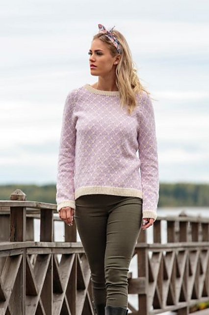 92298. ”DIAMANT” DAMTRÖJA MED RAGLAN