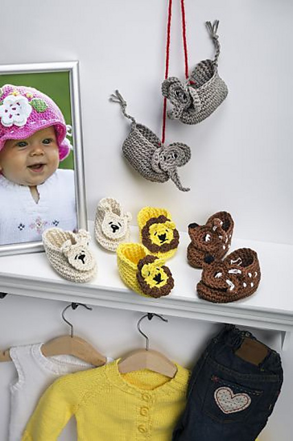 91541. BABYTOFFLOR MED DJURANSIKTEN