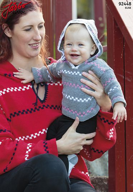 92448. pippitröja med huva till baby