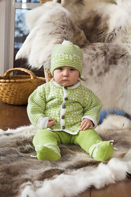 91128. BABYSET MED RUTOR OCH ÅTTABLADSROSOR