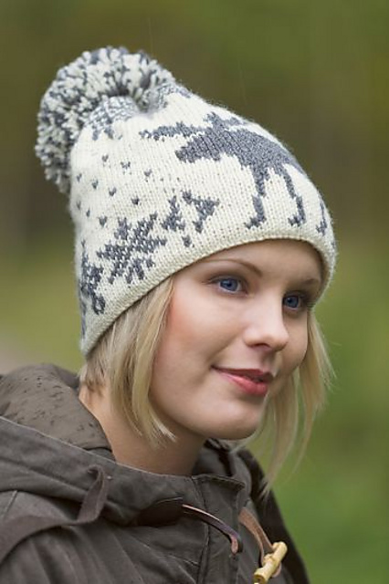 91095. MÖSSA MED ÄLG OCH STJÄRNOR