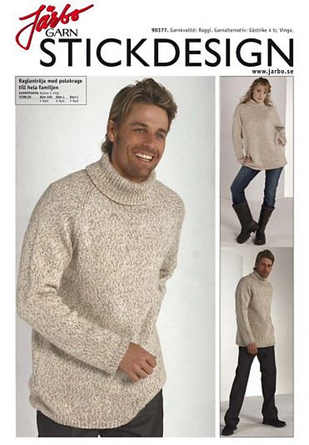 90377. RAGLANTRÖJA MED POLOKRAGE
