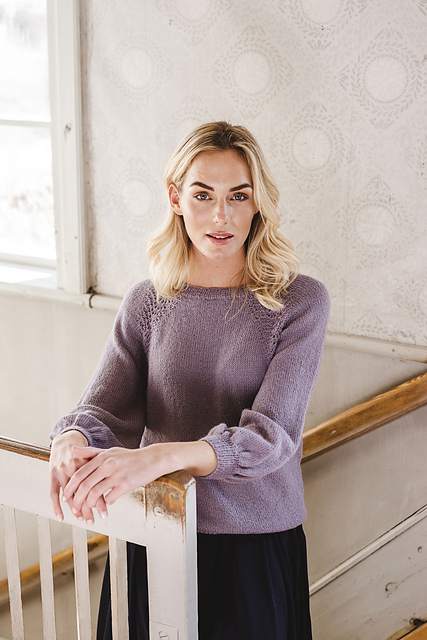 Lavendelblom - sweater